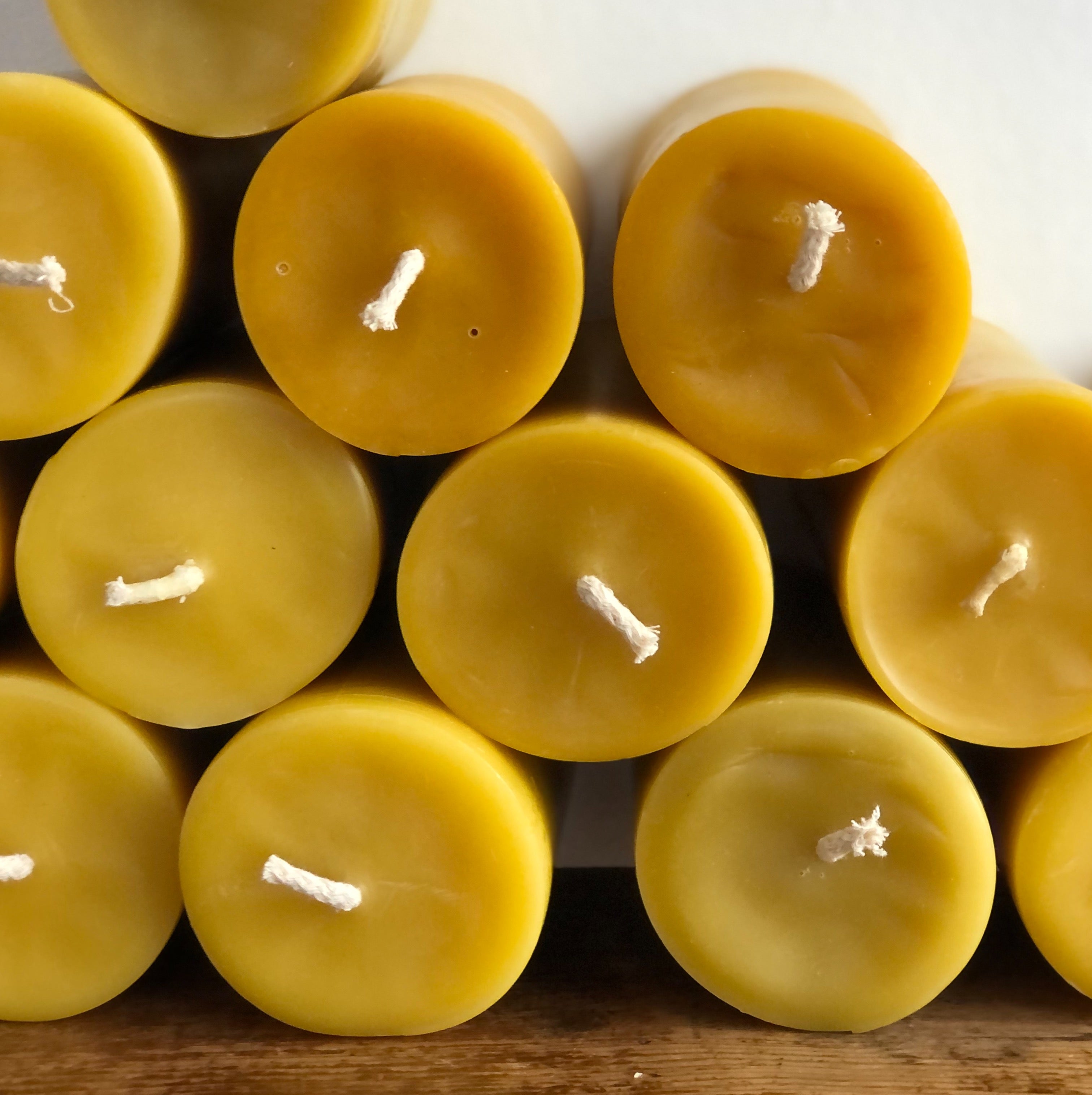 Beeswax Candles  Handmade by Northumberland Honey Co UK